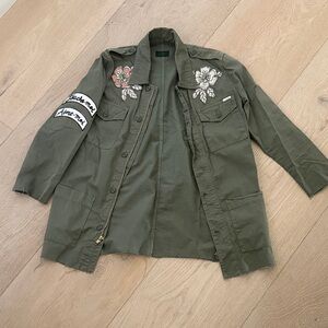 MOTHER Olive Green Jacket